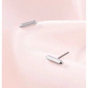 Stella & Dot Rebel Studs- Silver